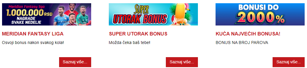 Ostale Meridian promocije